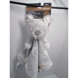 NWT Blankets And Beyond NUNU Bear Lovey, Snuggle Blanket